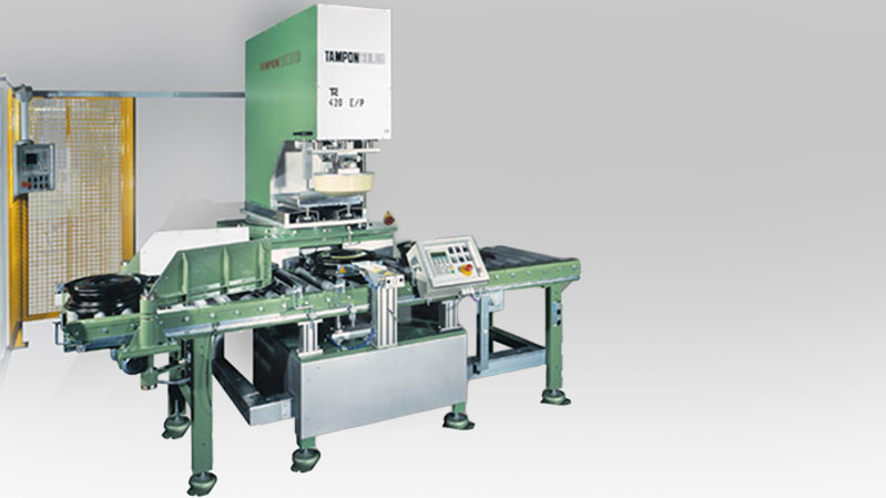 TC 420 E, servo-electric high-performance machine from TAMPONCOLOR