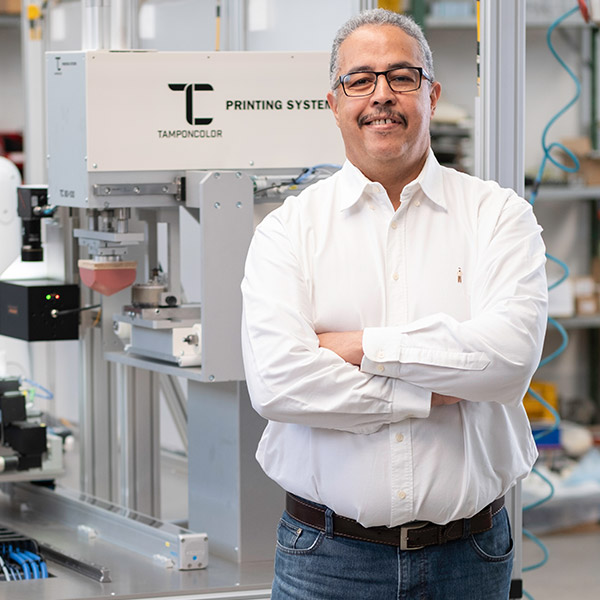 Abdelati Abbou, Application Technology at TAMPONCOLOR